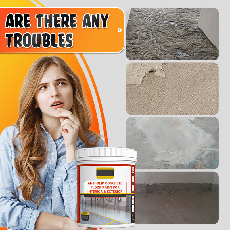 Decoration essentialsđĽAnti-Slip Concrete Floor Paint for Interior & Exterior