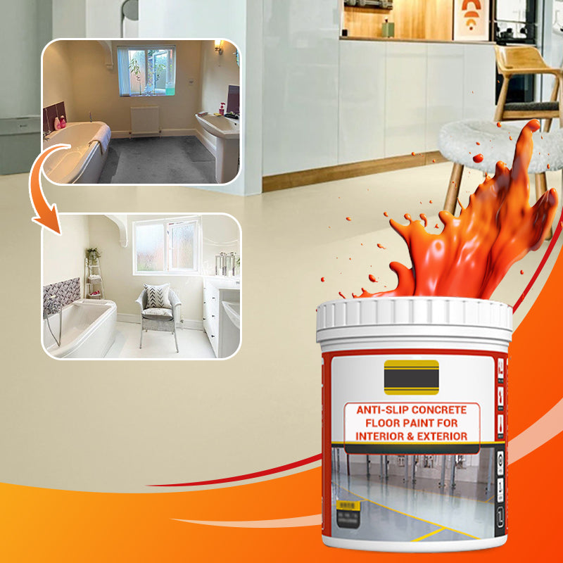 Decoration essentialsđĽAnti-Slip Concrete Floor Paint for Interior & Exterior